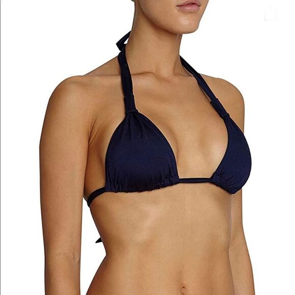 NWT Eberjey Bikini Top Beach Glow Lennon S - Picture 1 of 9